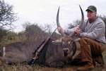 Click On Image For Larger View,  African Safari  Rifle Hunting With All Seasons Guide Service.