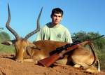 Click On Image For Larger View,  African Safari  Rifle Hunting With All Seasons Guide Service.