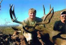 Click On Image for Larger View, Sonora Mexico Mule Deer Hunts,guided mule deer hunts,Hunt Mexico For Trophy Mule Deer.