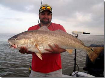 red fish statue