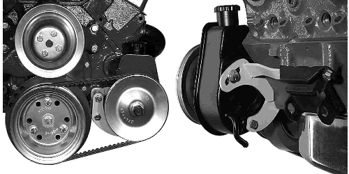 Chevrolet Power Steering Pump Brackets Small Block & Big Block.