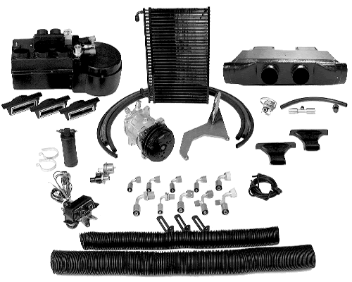 This new climate control system provides you the comfort of having Air Conditioning Heat, and Optional Dehumidified Defrost in the front of the vehicle and Air Conditioning and Optional Hear in the Rear. 