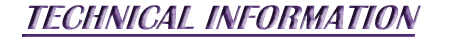 We have assembled a list of Information & Technical Data we hope you will fine it Informational and Useful.