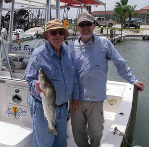Port O' Connor Texas Shallow Water Bay Fishing Guide, Spwckled Trout & Reds.